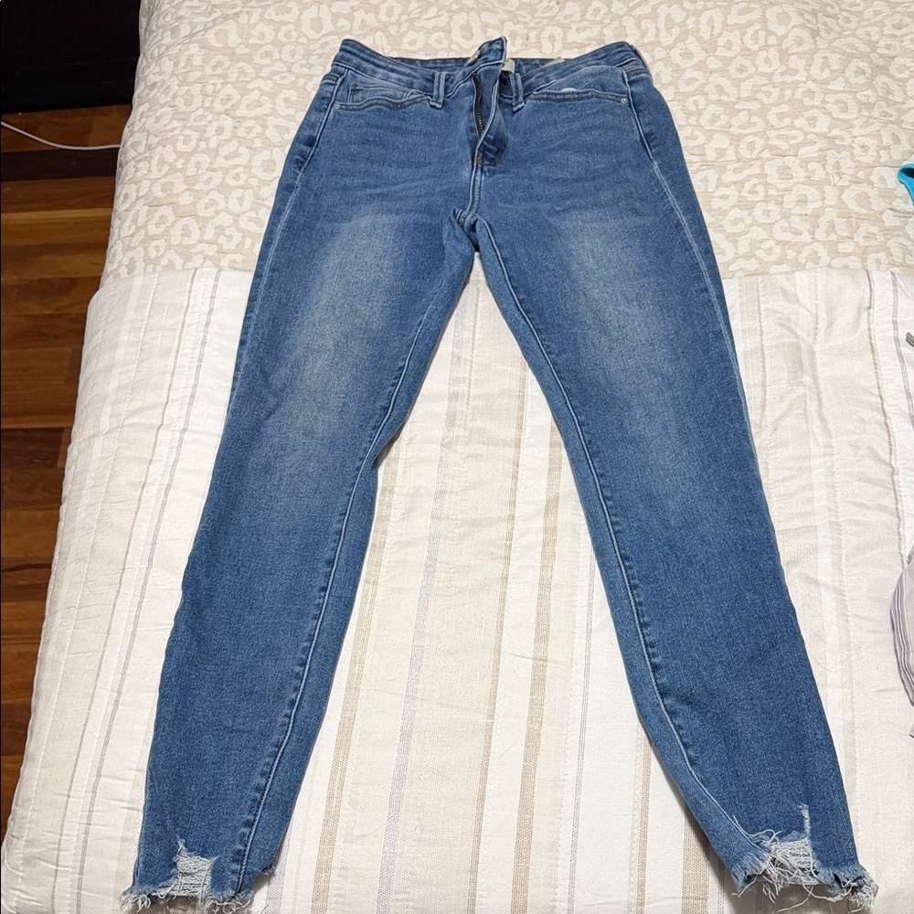 Stylish Blue Women's Skinny Jeans